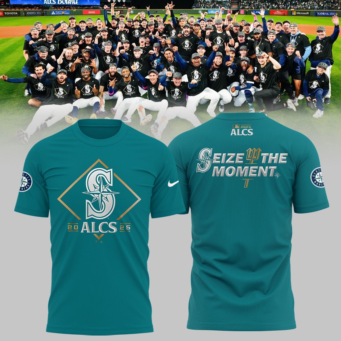 Seize The Moment Seattle Mariners ALCS Shirt