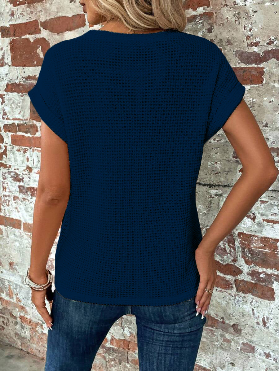 Tigers Batwing Sleeve Cross Wrap Tee