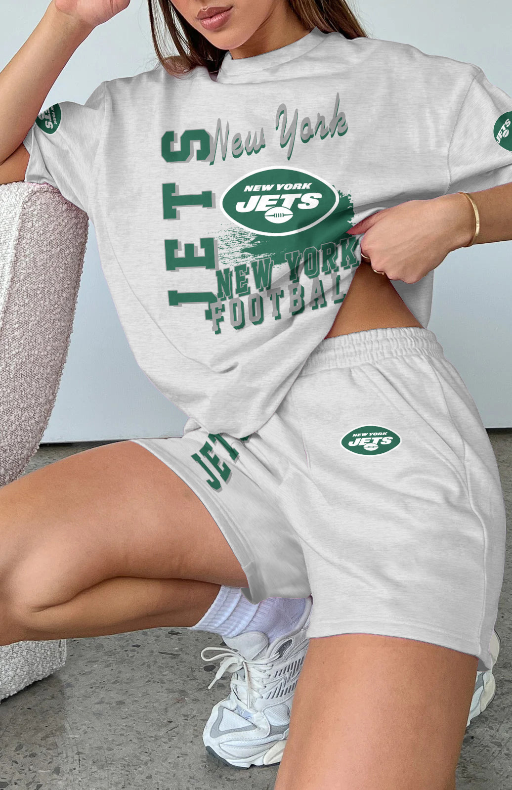 New York Jets Limited Edition Women's T-Shirt & Short Set