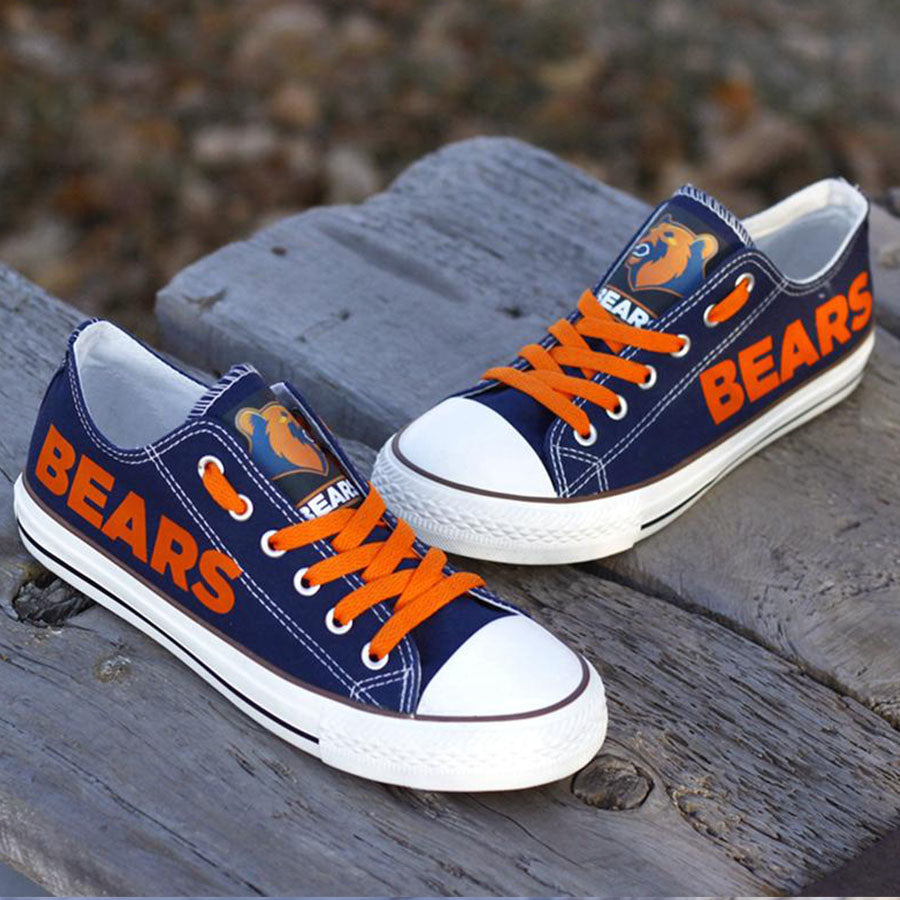 Casual printed low-top canvas shoes unisex