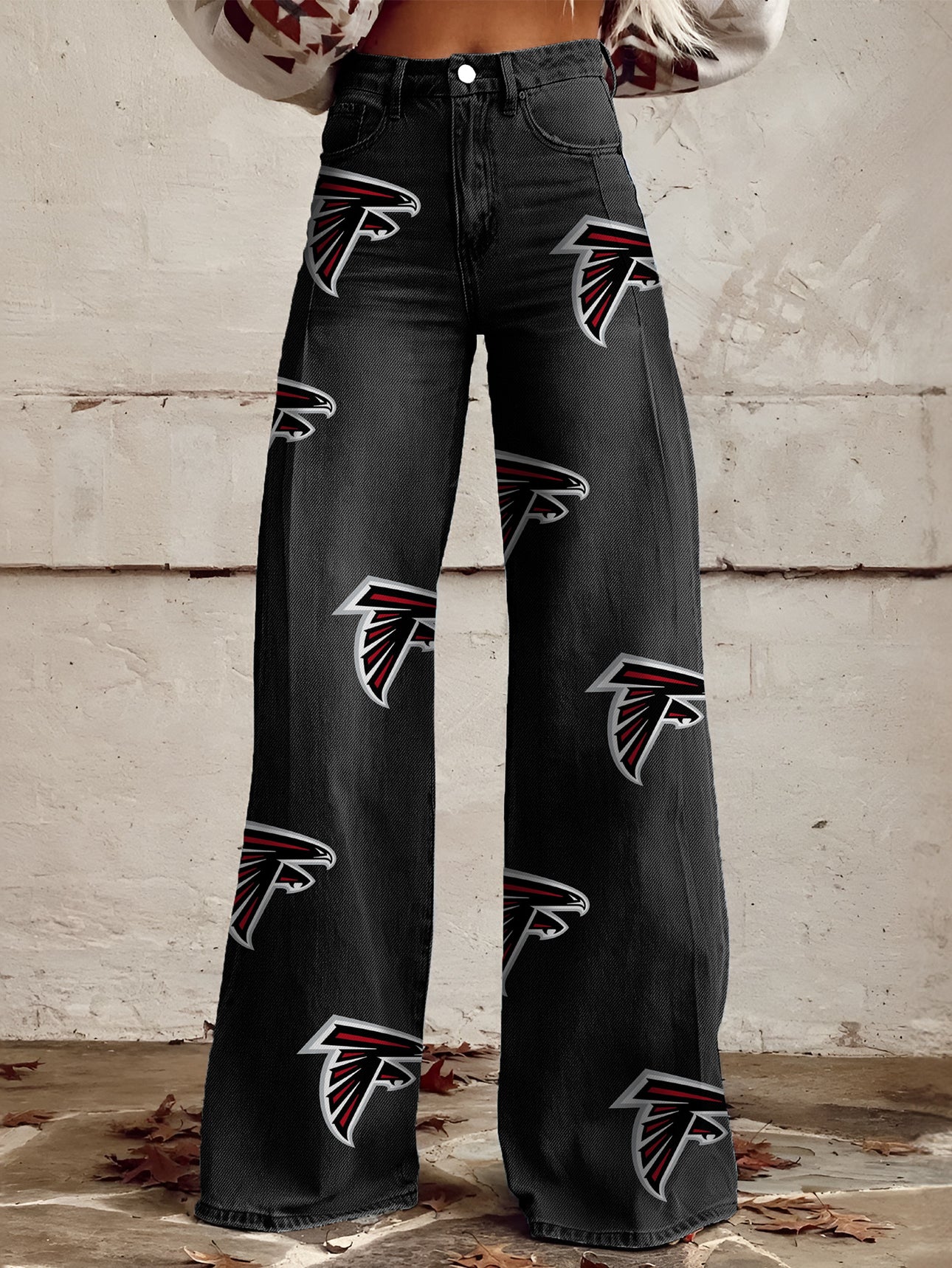 Women's Vintage casual wide LegPants