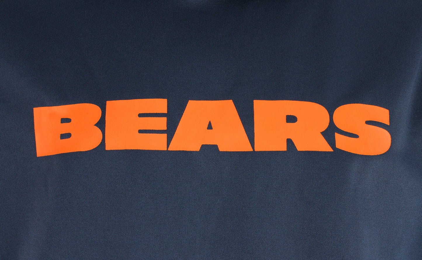 Zubaz NFL Men's Chicago Bears Zebra Solid Hoodie, Navy