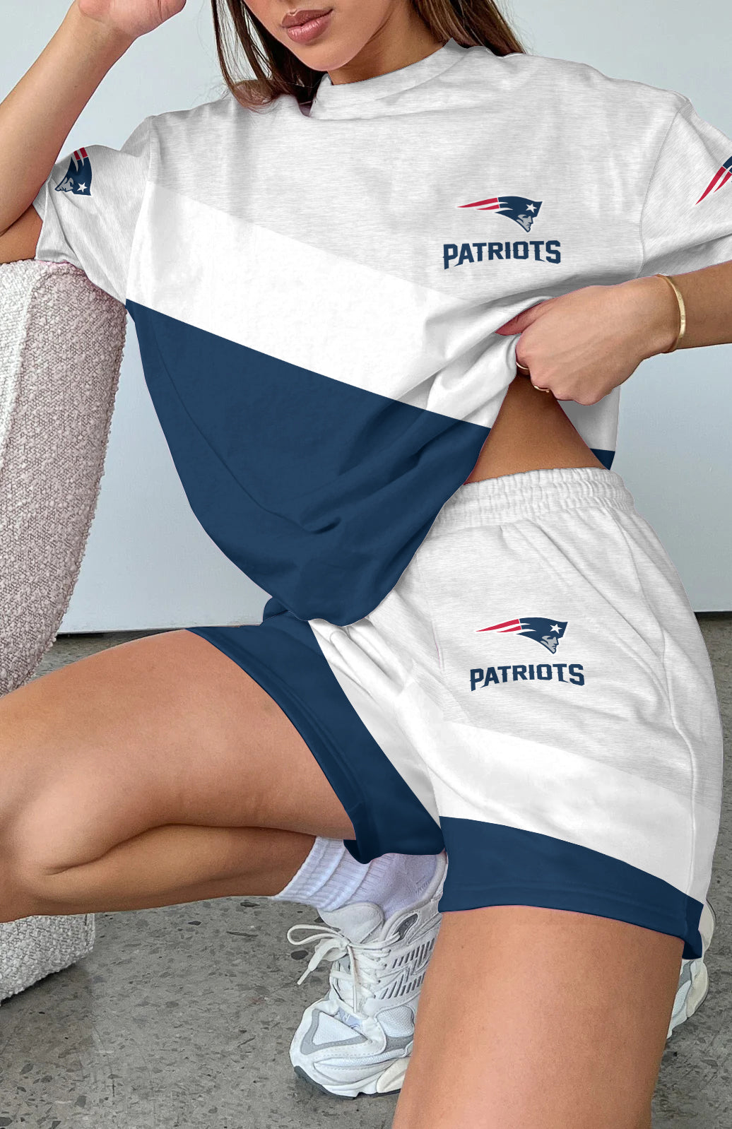New England Patriots Limited Edition Women's T-Shirt & Short Set