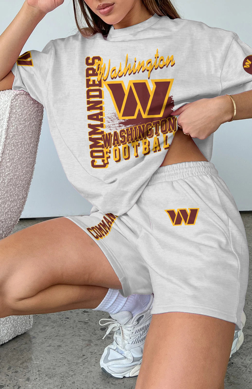 Washington Commanders Limited Edition Women's T-Shirt & Short Set