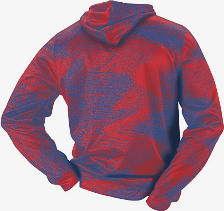 Zubaz NFL Men's Static Hoodie, New York Giants