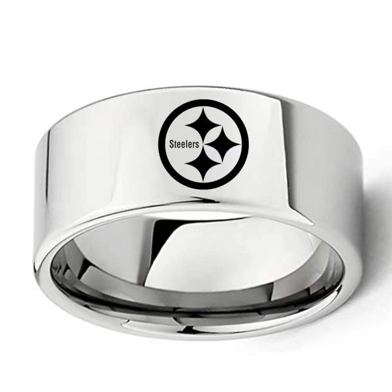 Titanium Steel Approx Glossy Ring