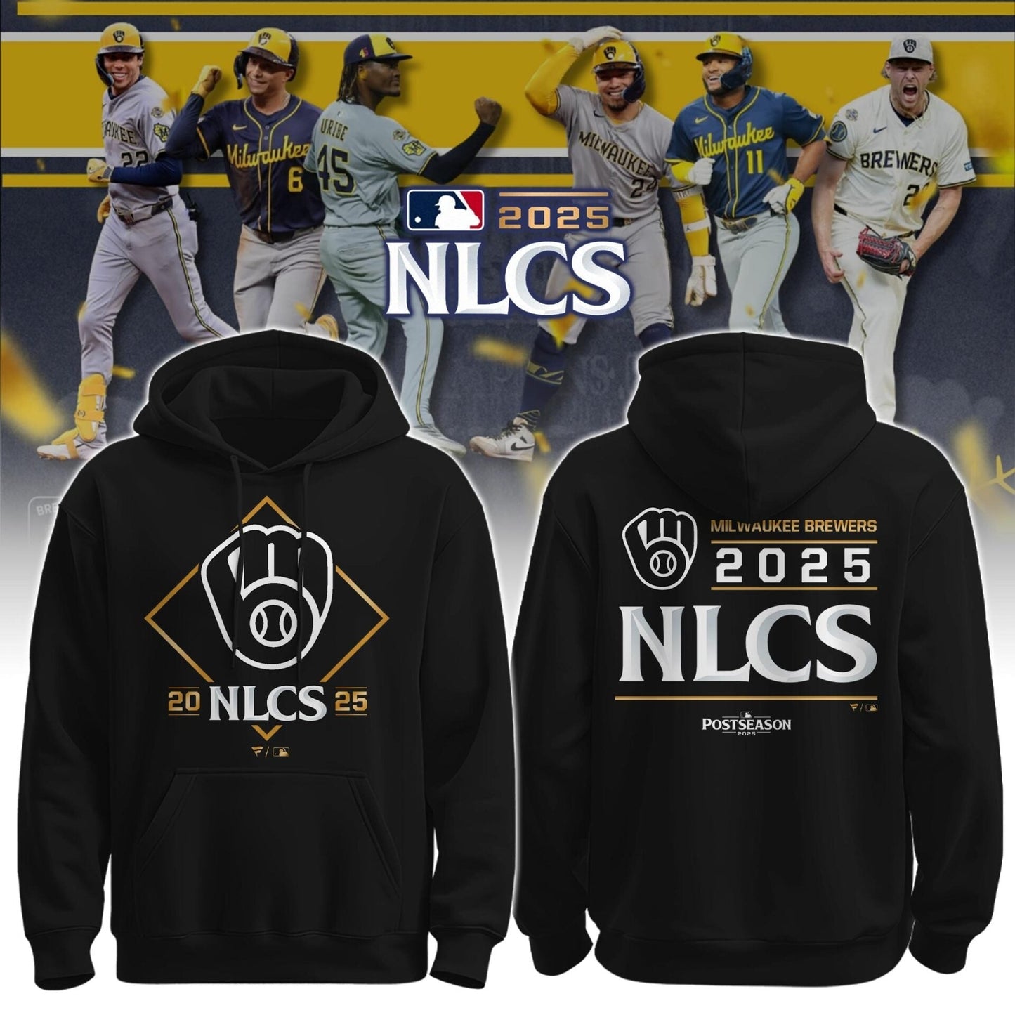 Limited Edition Brewers NLCS BOUND Hoodie