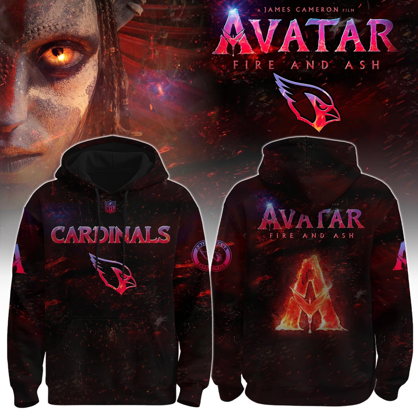 Arizona Cardinals x Avatar 3 “Fire and Ash” Editions Limited +Selling Out Fast