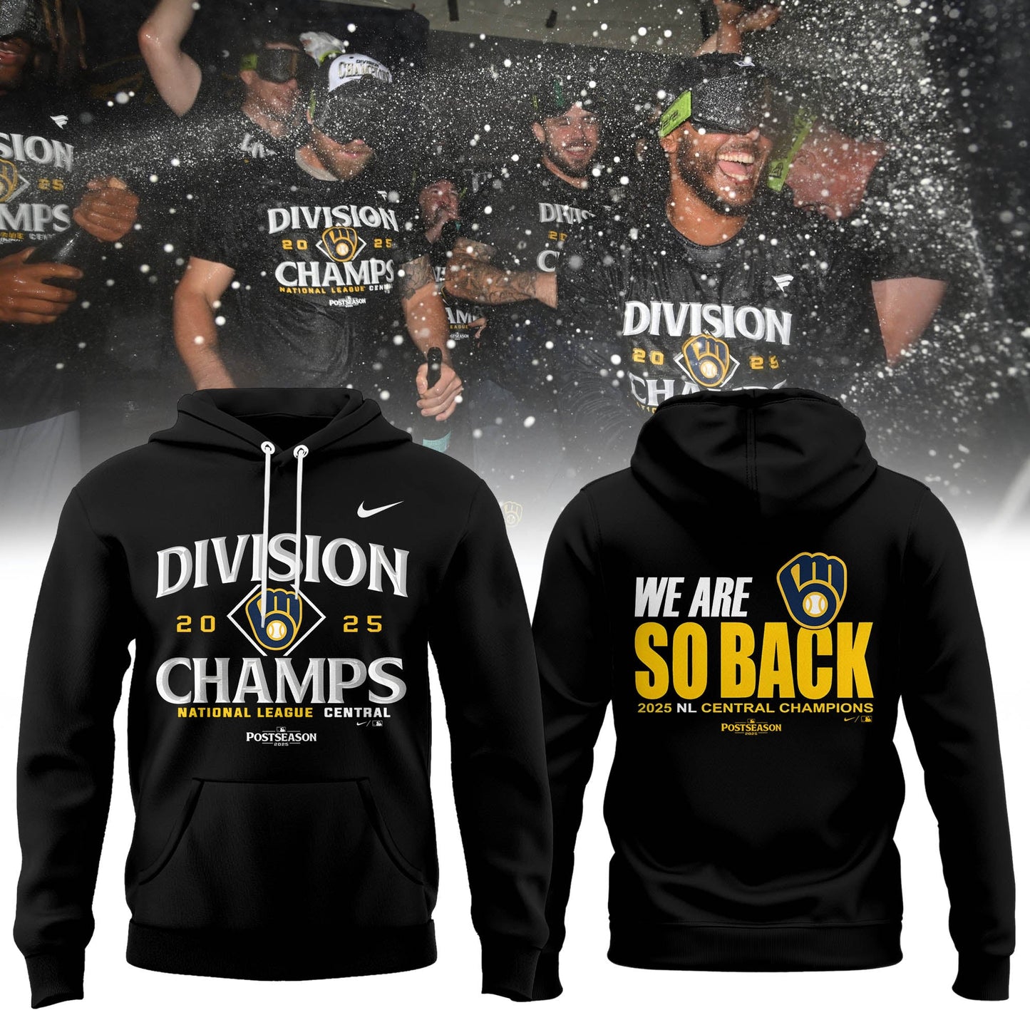 “DO IT FOR UECK!” The 2025 Brewers’ playoff merch Hoodie