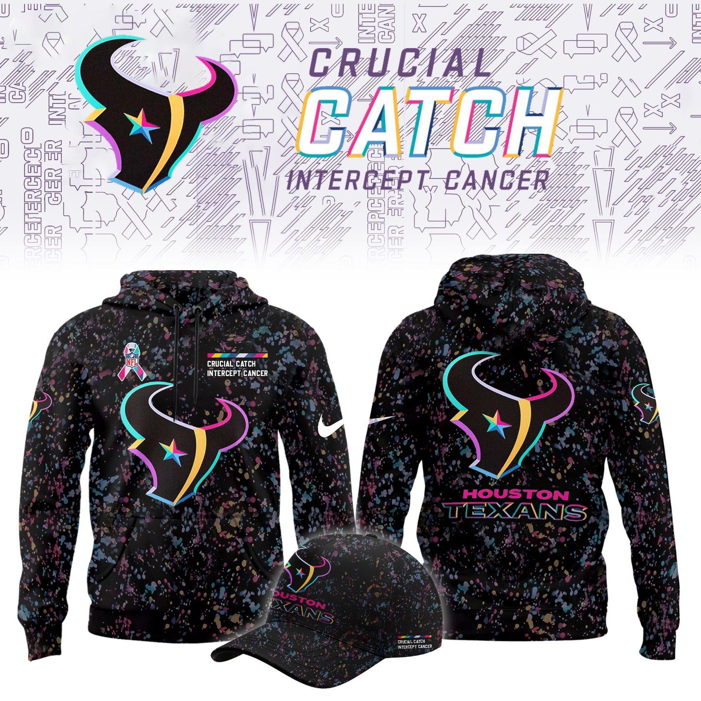 Houston Texans Crucial Catch Limited Hoodie