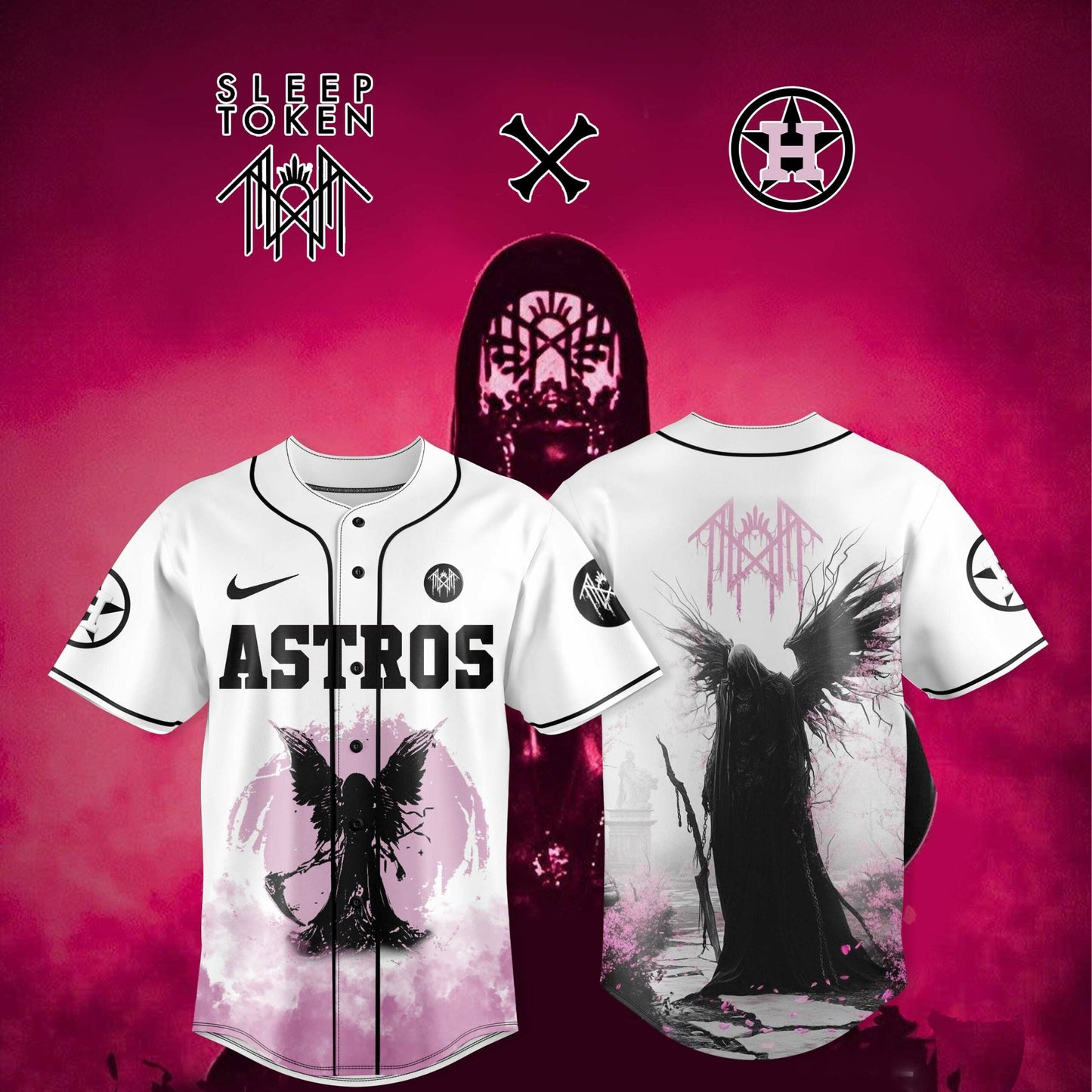 Houston Astros X Sleep Token: Even in Arcadia Tour Merch