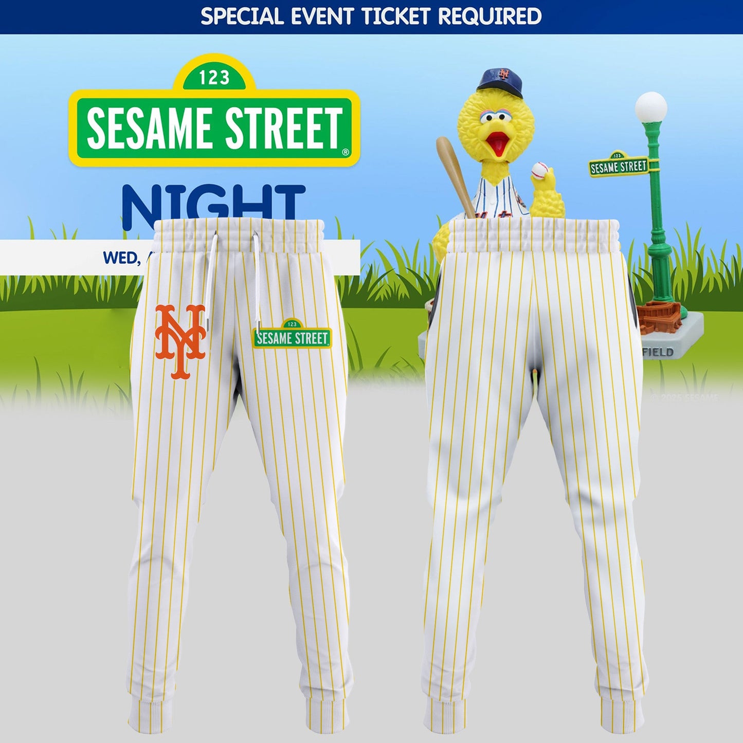 New York Mets _ Sesame Street Night Jersey 2025