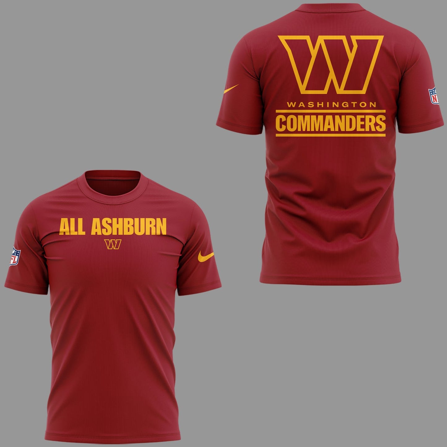 Limited Edition Commanders ALL ASHBURN TShirt
