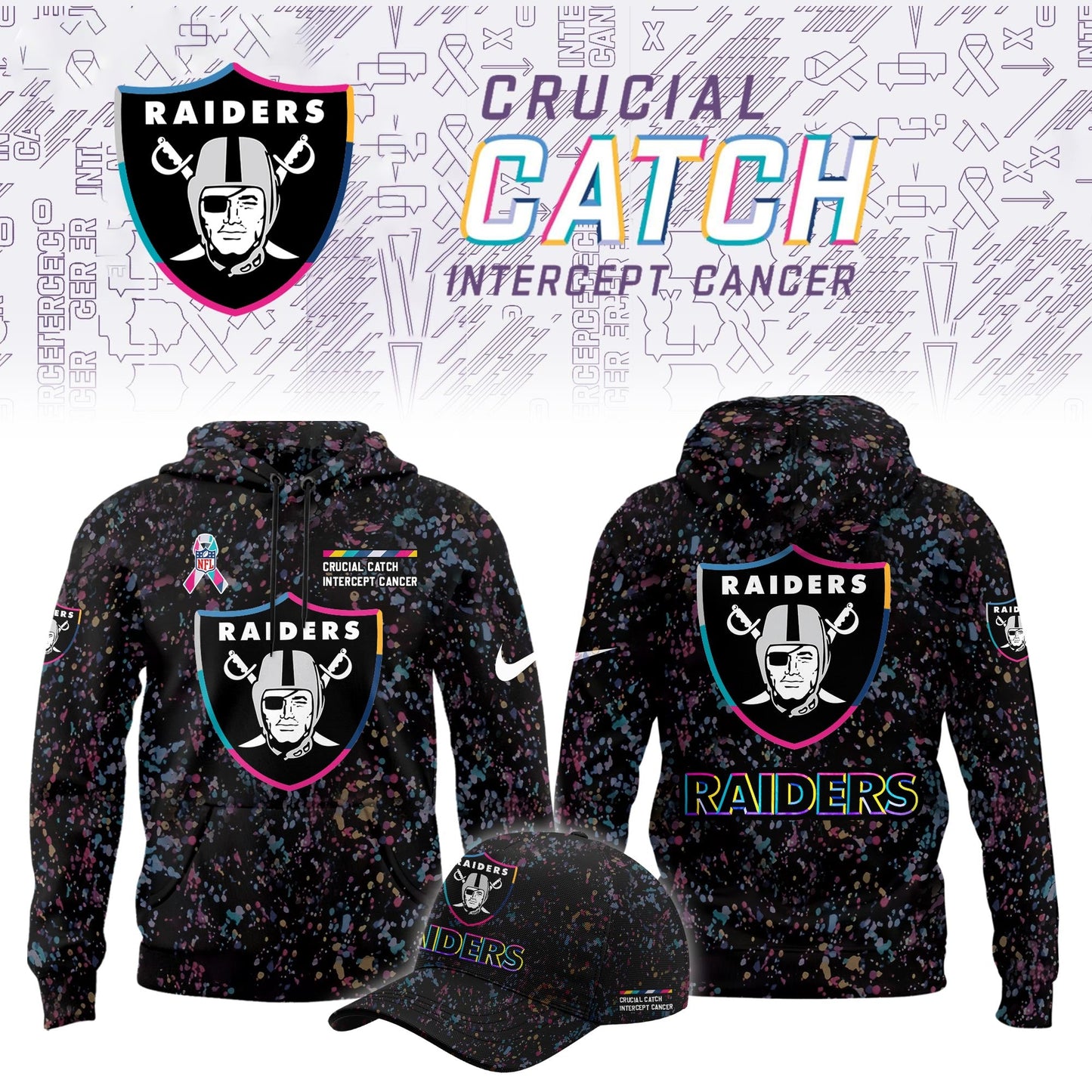 Las Vegas Raiders Crucial Catch Limited Hoodie