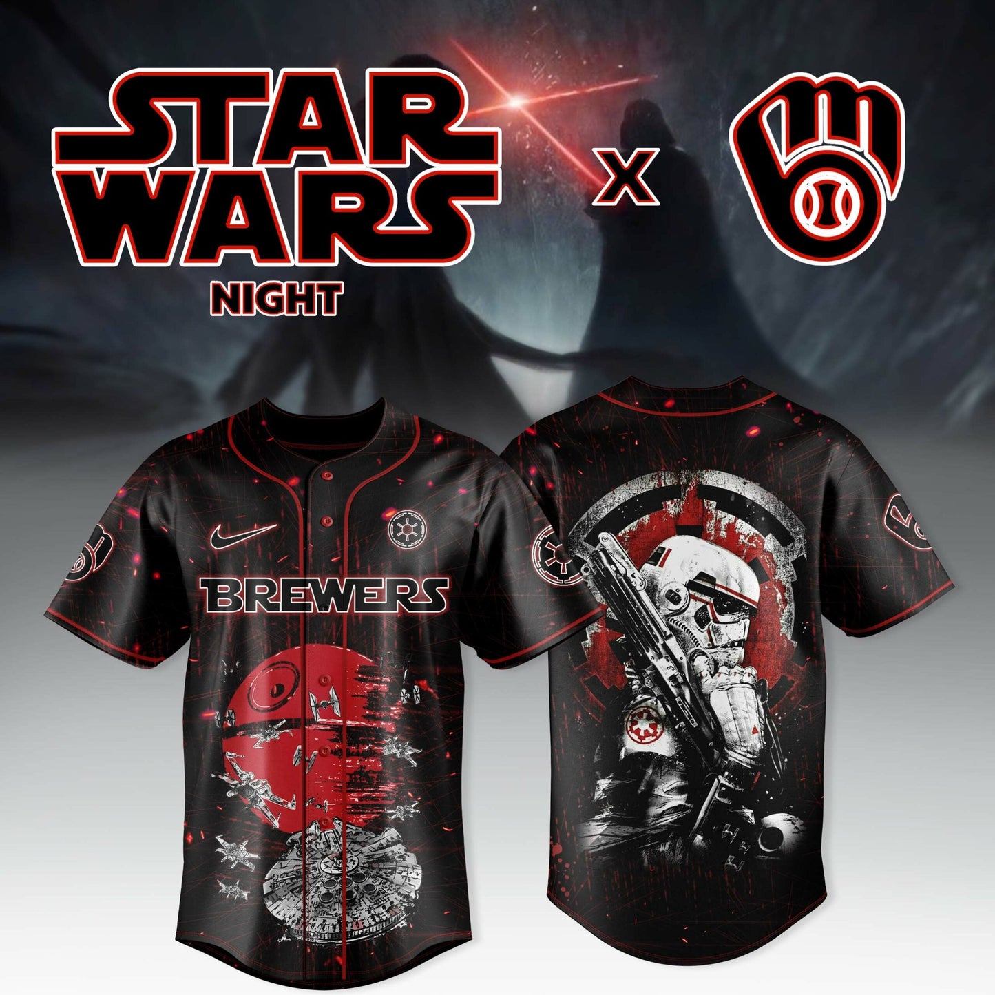 Milwaukee Brewers X Star Wars Night New Collection