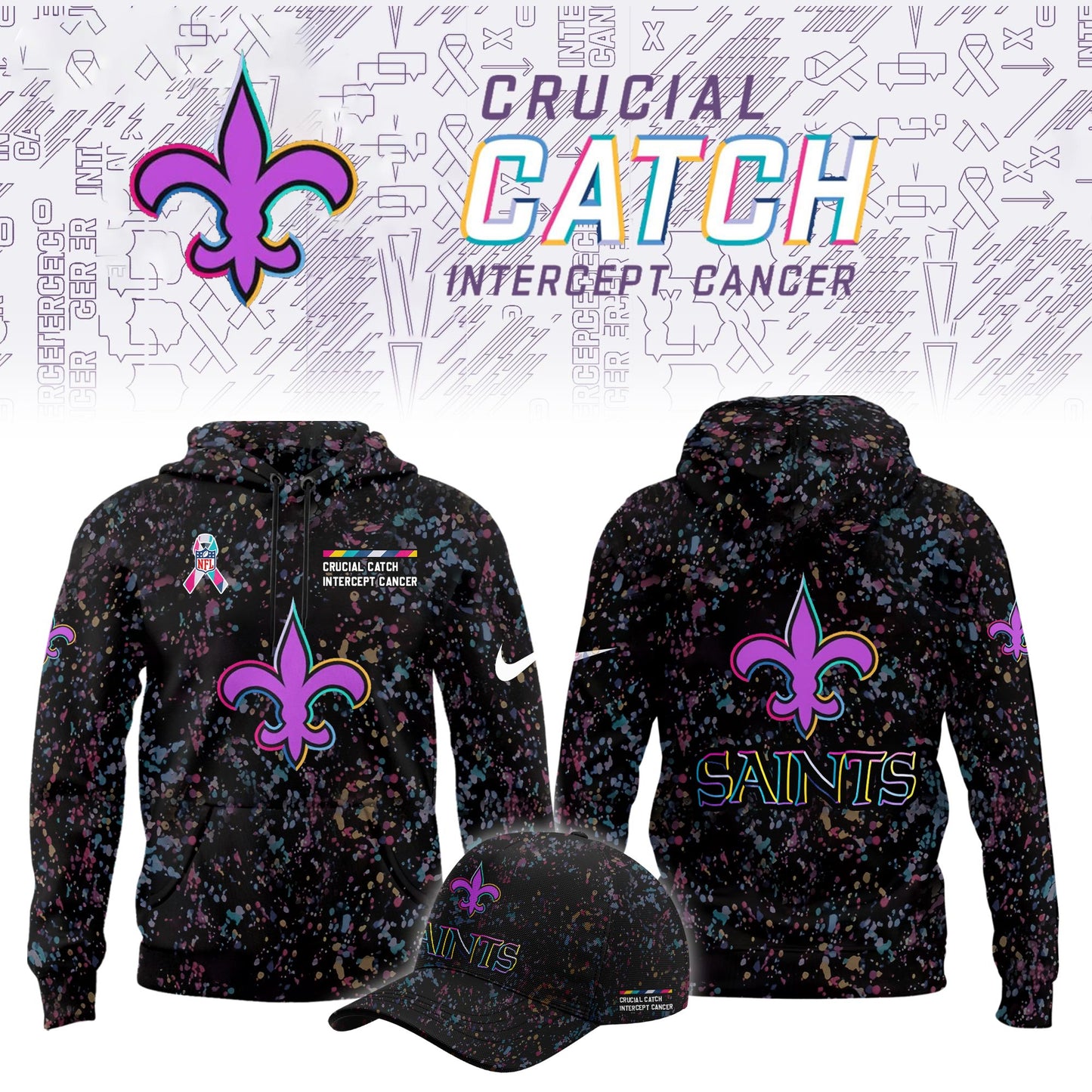 New Orleans Saints Crucial Catch Limited Hoodie