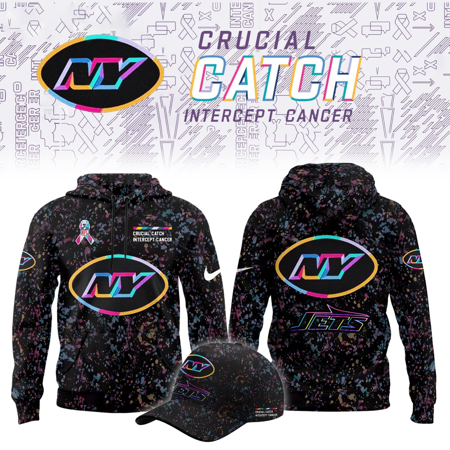 New York Jets Crucial Catch Limited Hoodie