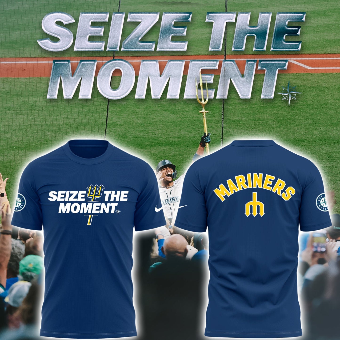 Limited Edition Mariners DUMP HERE Custom TShirt