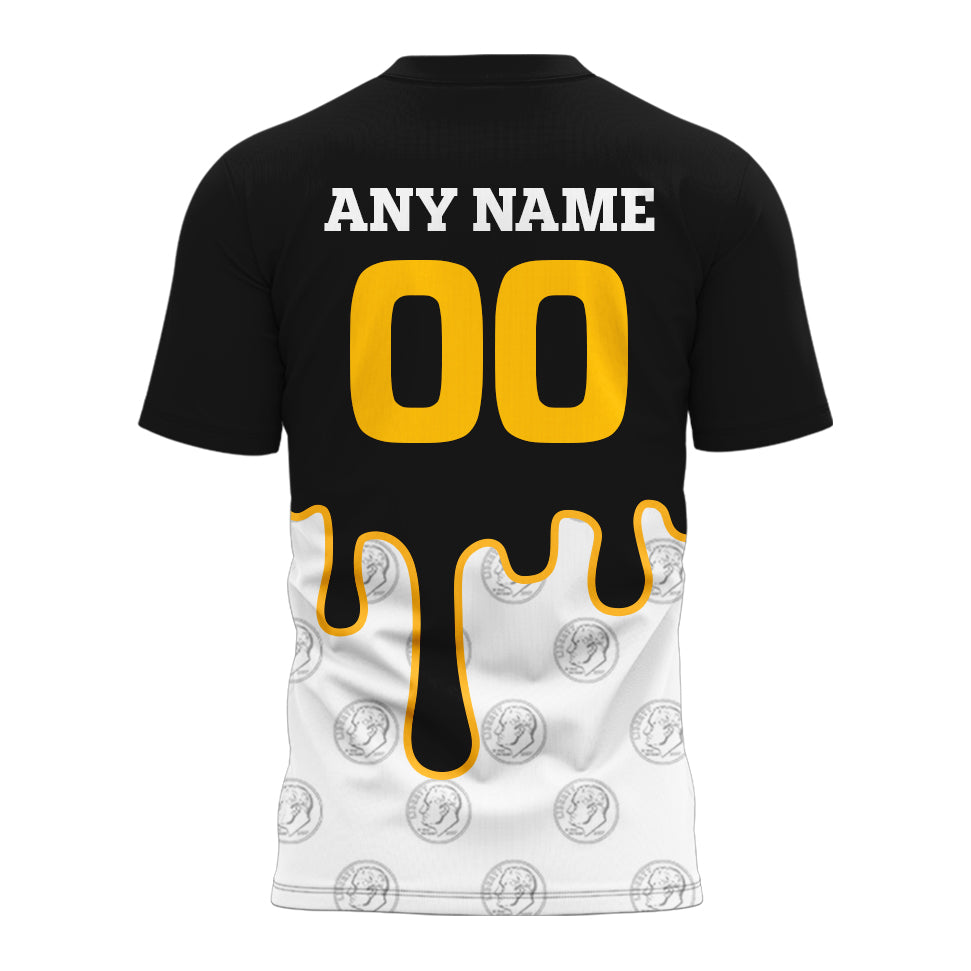 Pittsburgh Steelers 2024 Drip&Dimes Limited Custom T-Shirt-PU07182403