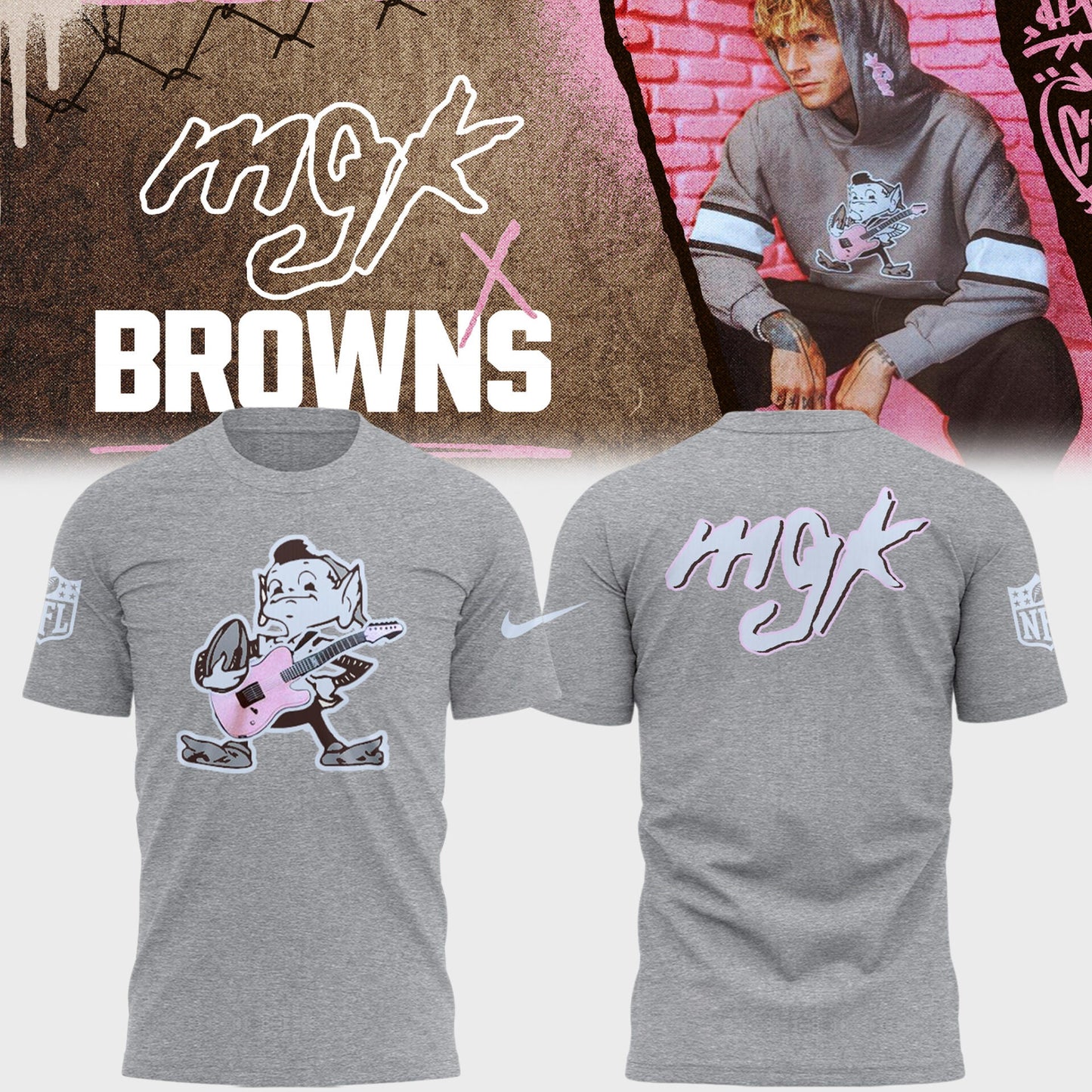 Cleveland Browns x MGK Limited Editions T-Shirt