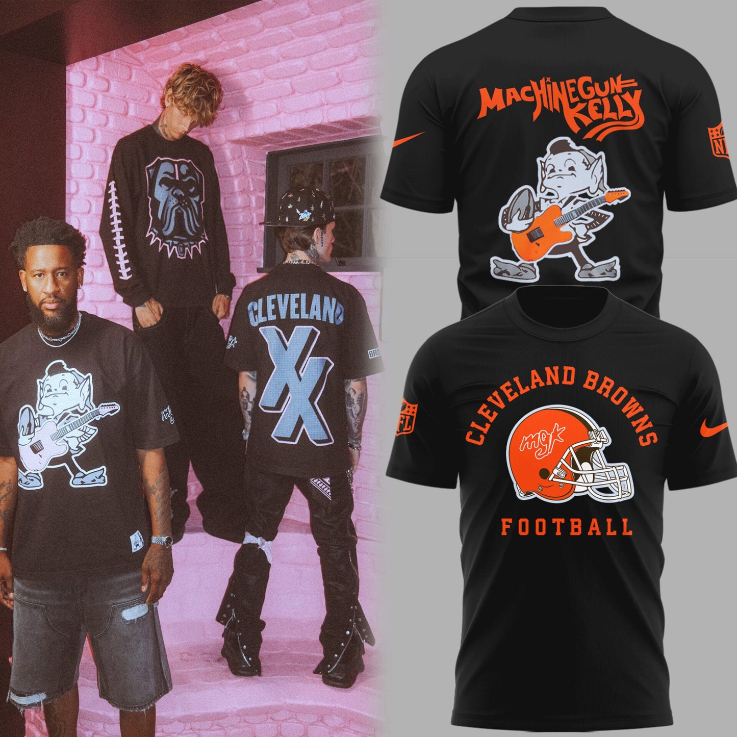 Cleveland Browns x MGK Limited Editions T-Shirt