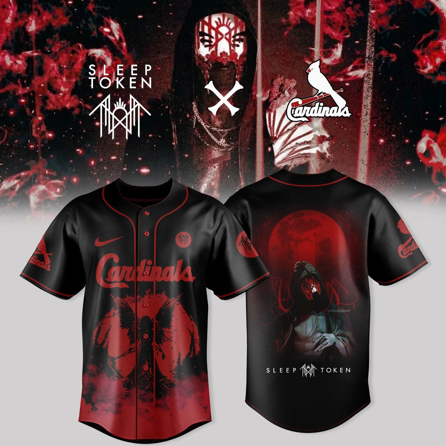 St. Louis Cardinals X Sleep Token: Even in Arcadia Tour Merch