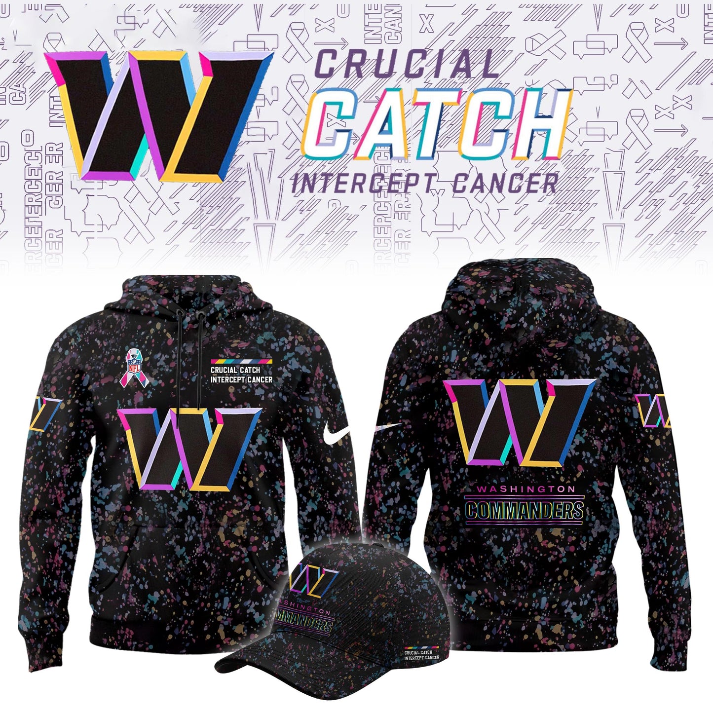 Washington Commanders Crucial Catch Limited Hoodie