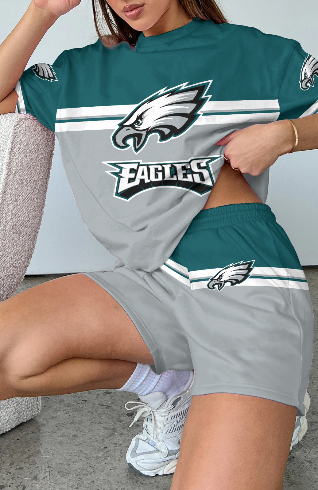 Philadelphia Eagles Limited Edition Women's T-Shirt & Short Set