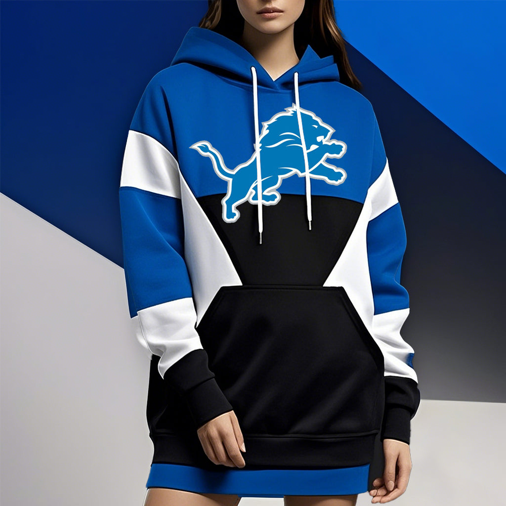 Detroit Lions Women's Hoodie Dress