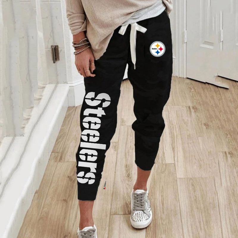 casual printed sports pants