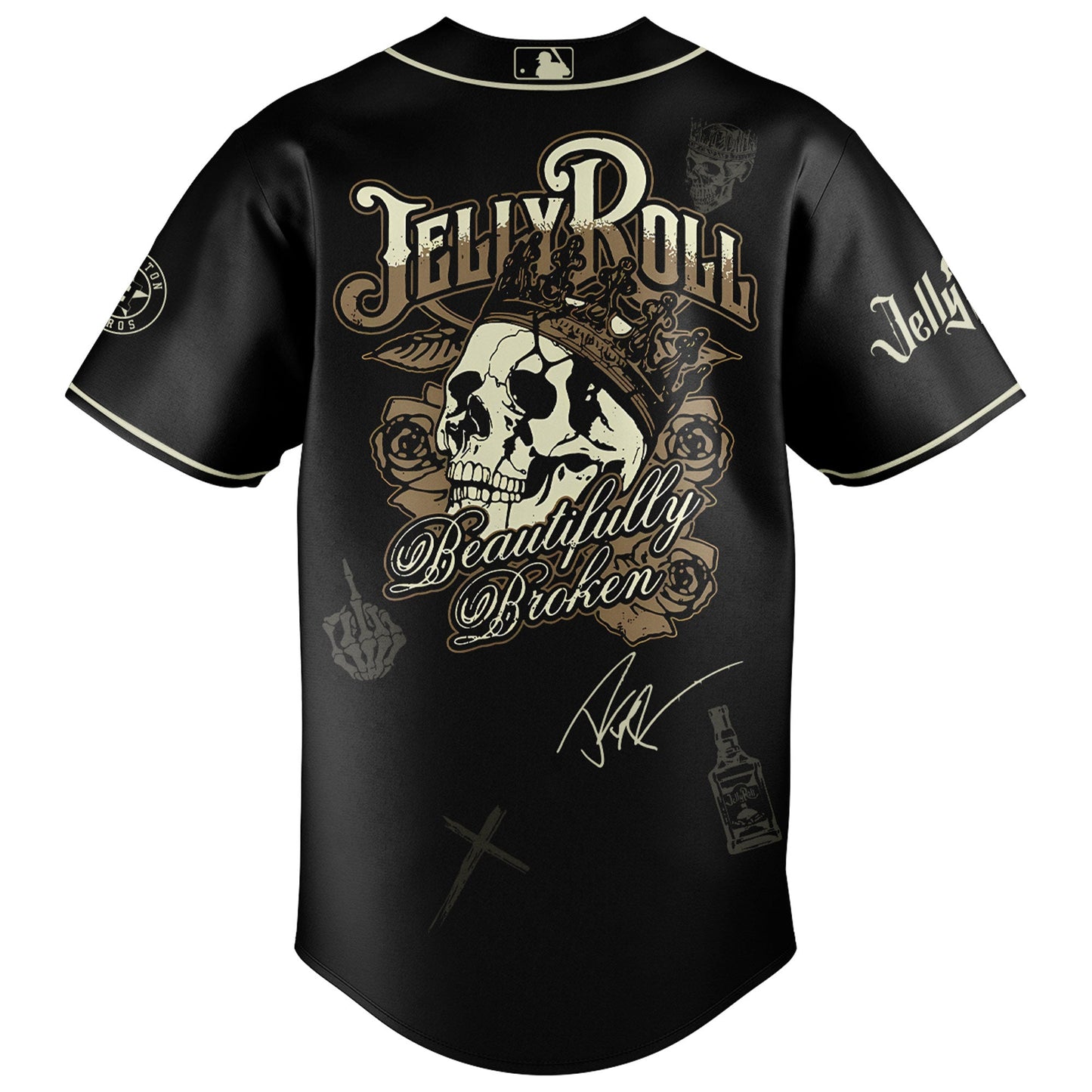 HA x Jelly Roll Baseball Jersey 2025 Limited Edition