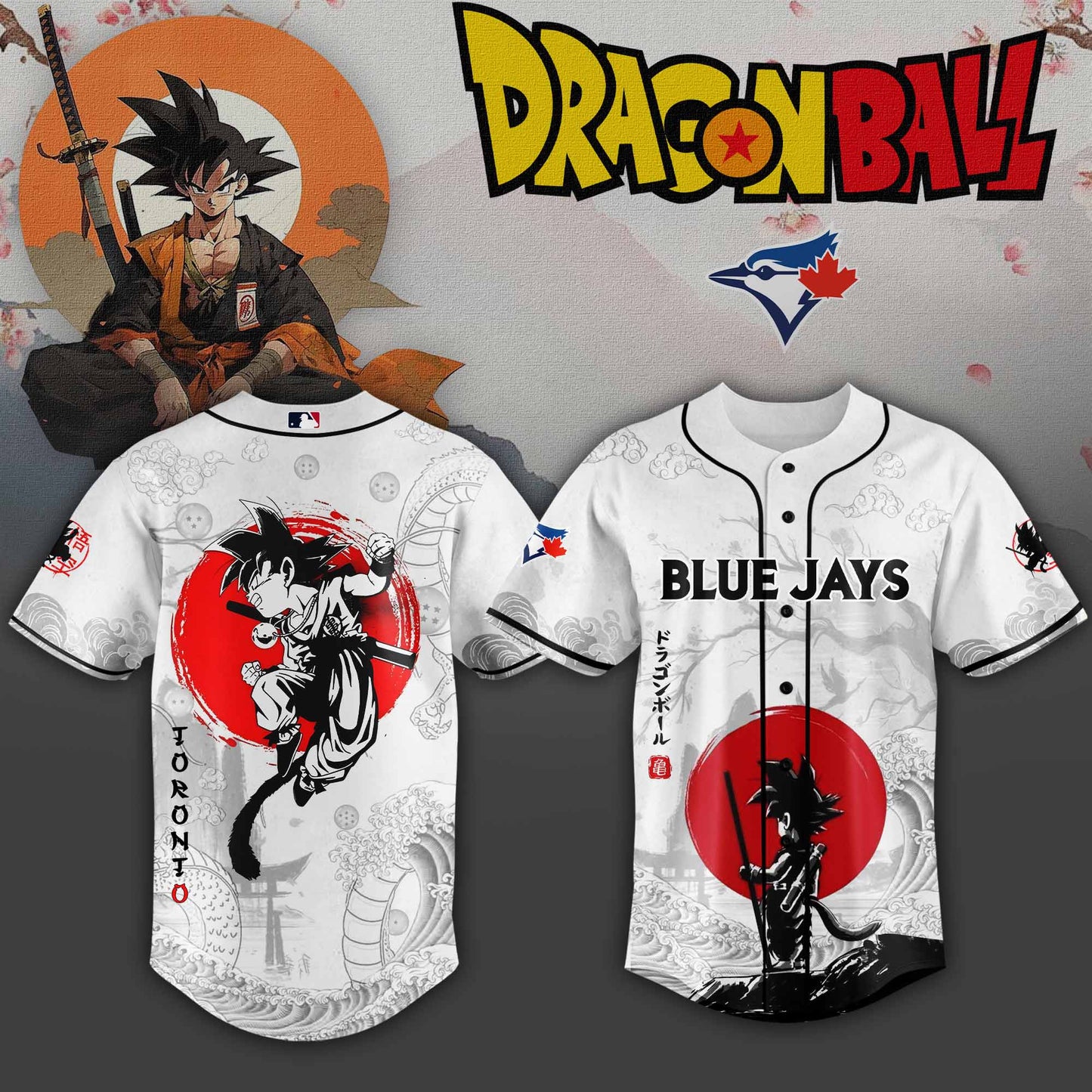 Toronto Blue Jays x Dragon Ball 2025 Japan Jersey Limited Edition