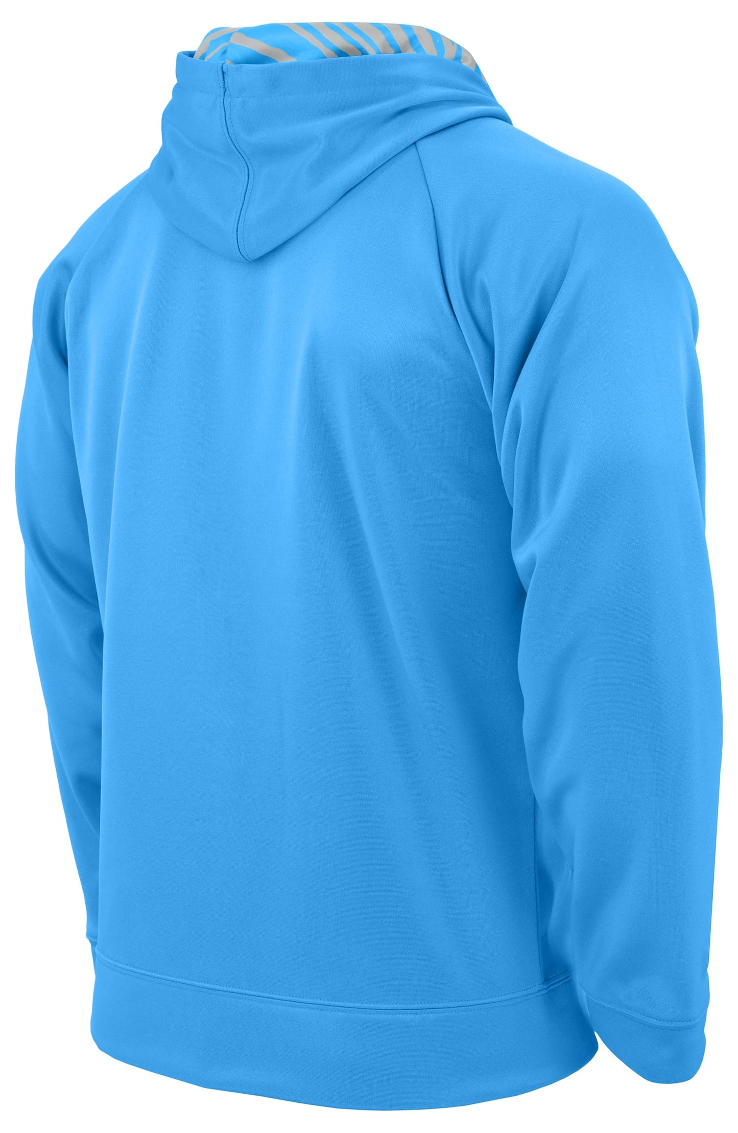 Zubaz NFL Men's Team Name and Logo Full Zip Hoodie Detroit Lions