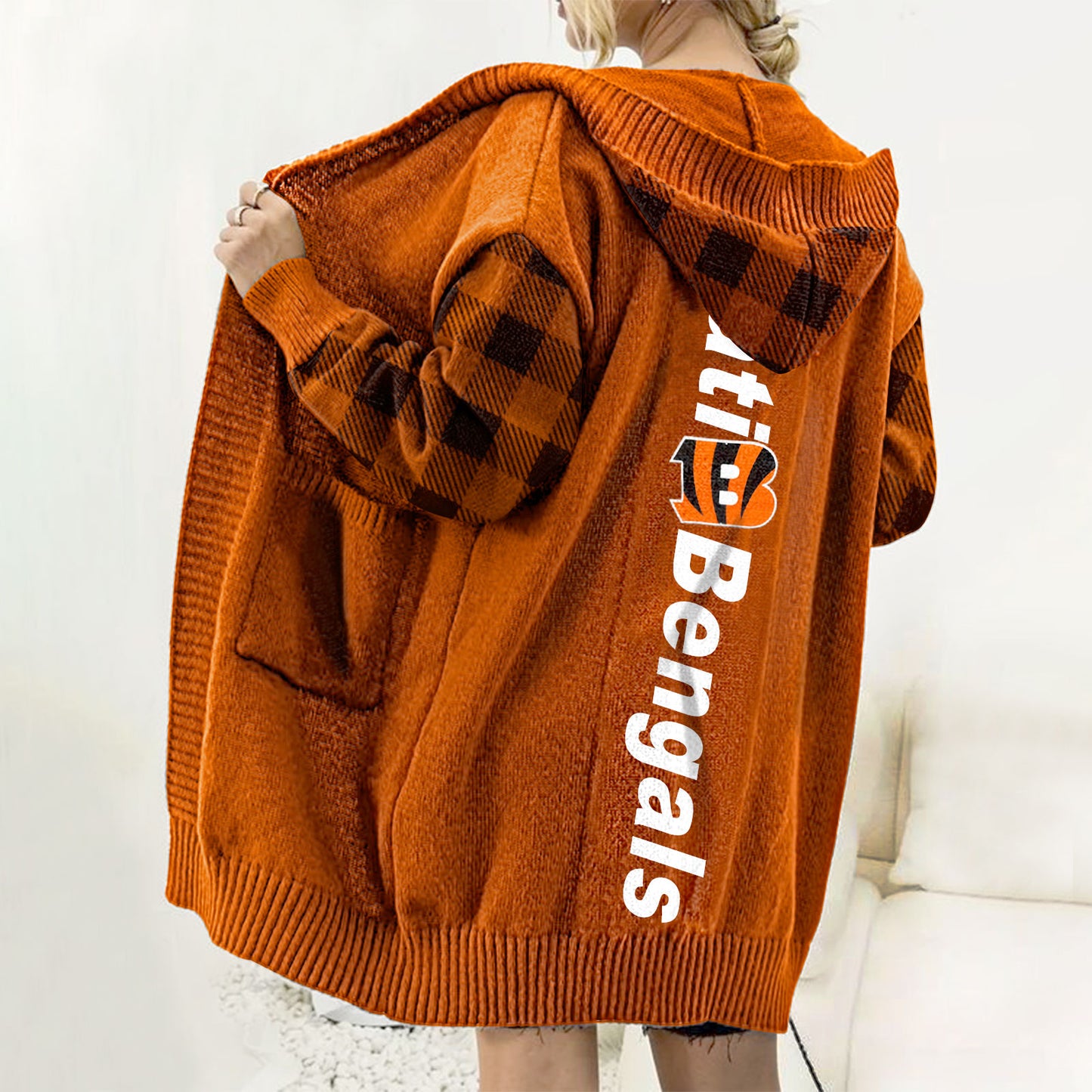 Drop Shoulder Hooded Duster Cardigan