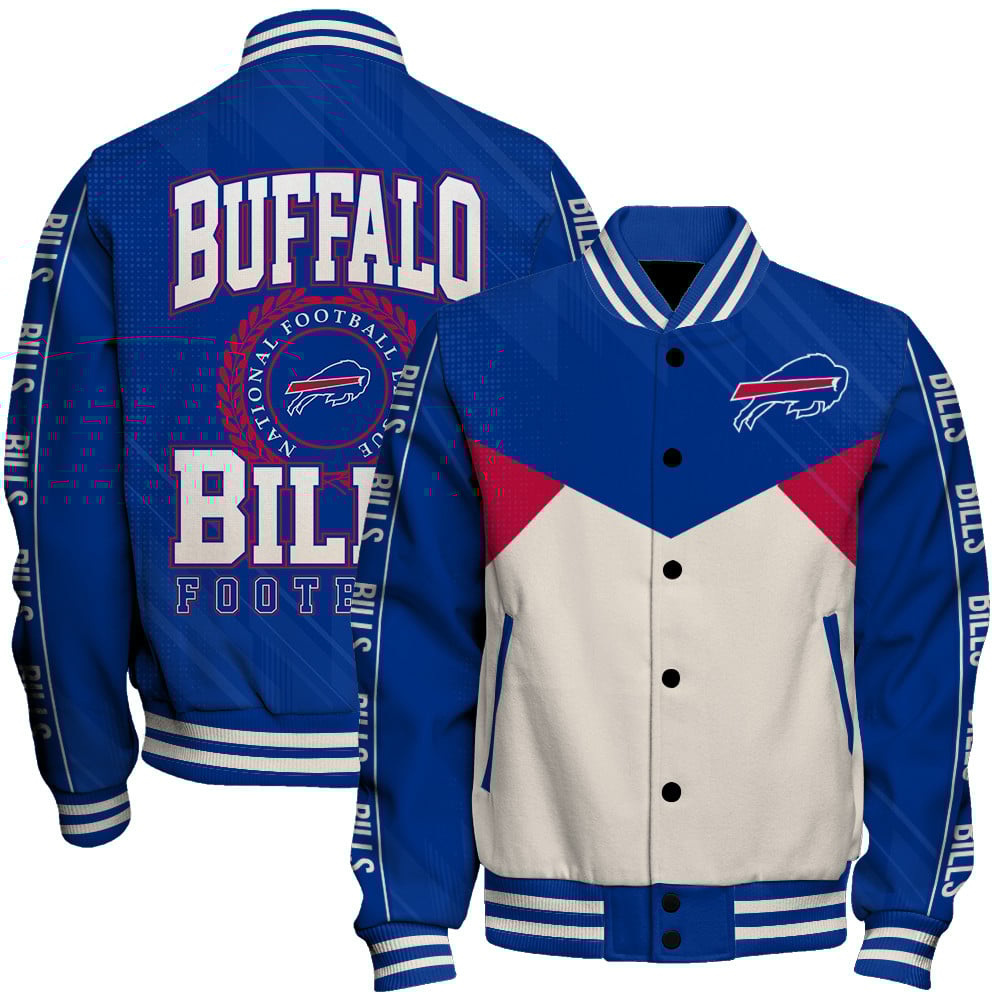 Buffalo Bills Football Team 2025 - 26 Personality, Outstanding Unisex Varsity Jacket