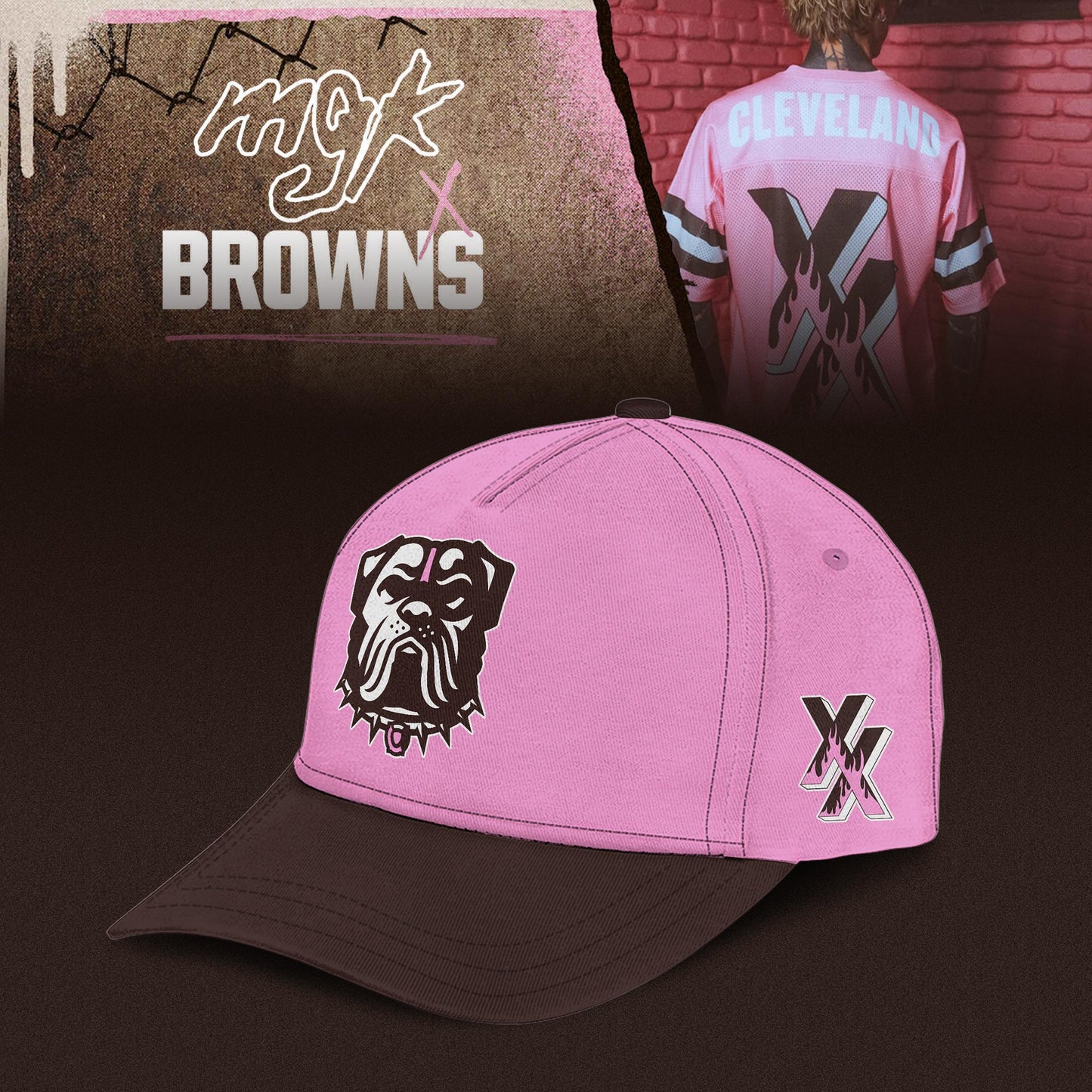 Cleveland Browns x MGK Limited Editions Jersey