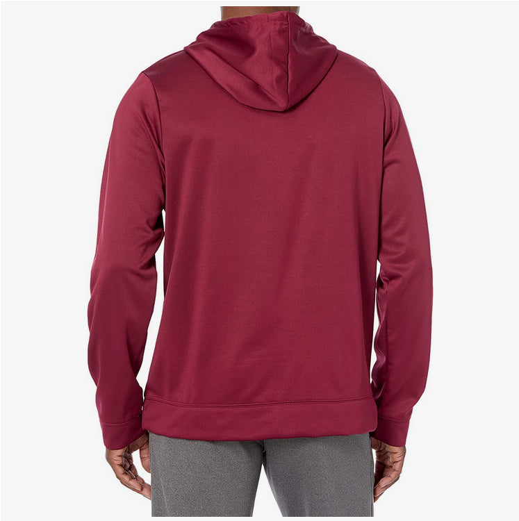 Zubaz Washington Football Team NFL Men's Team Color Hoodie with Team Camo Liner