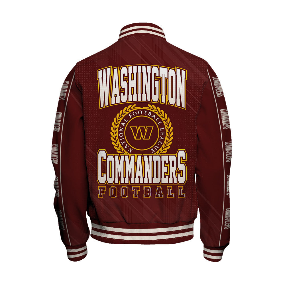 Washington Commanders Football Team 2025 - 26 Personality, Outstanding Unisex Varsity Jacket