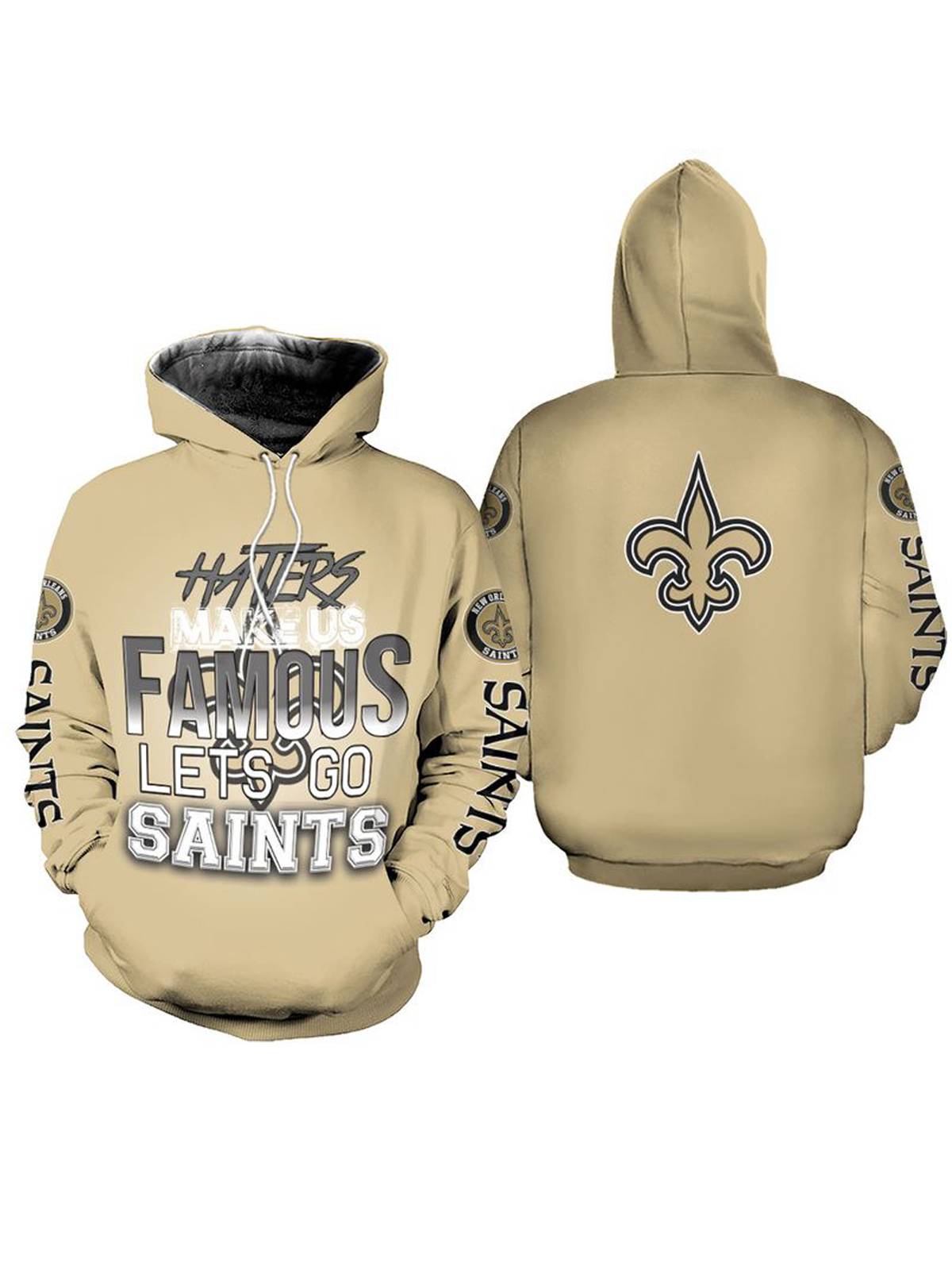 New Fashion Printed 3D Hooded Sweatshirt