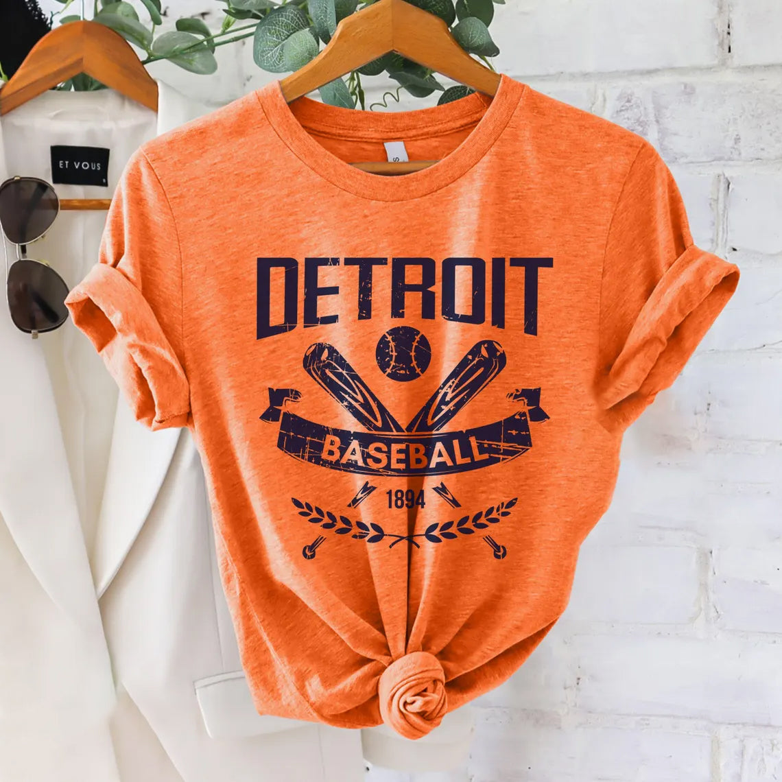 Detroit Tigers Baseball Tshirt