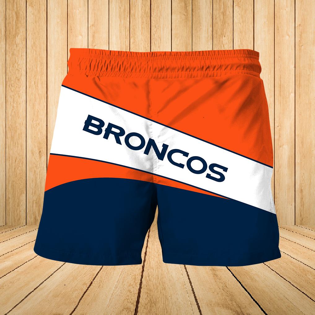 Denver Broncos Summer Beach Shorts