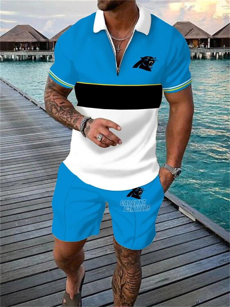 Carolina Panthers
Limited Edition Polo Shirt And Shorts Two-Piece Suits