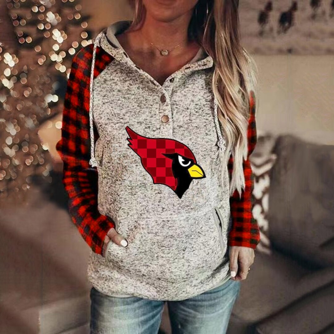 Arizona Cardinals 3D Printed Splicing Hoodie