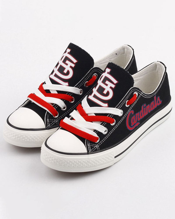 Casual printed low-top canvas shoes unisex