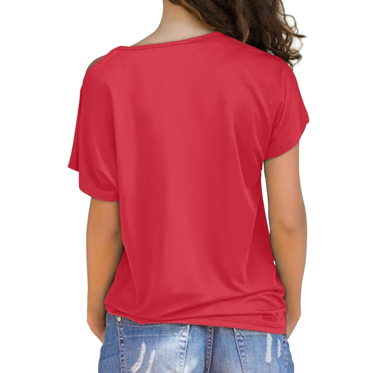 sequin cross belt women's top