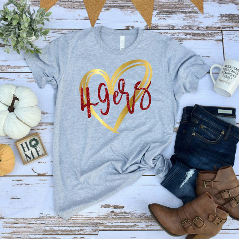 Fashion casual unisex short sleeve T-shirt