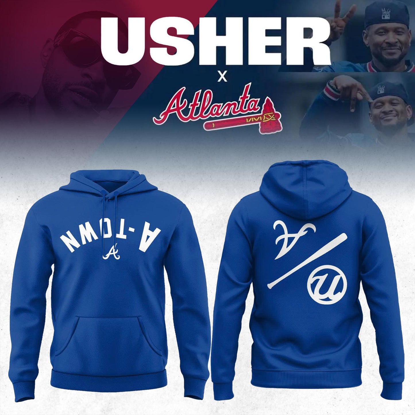 Atlanta Braves x Usher Night 2025 Hoodie