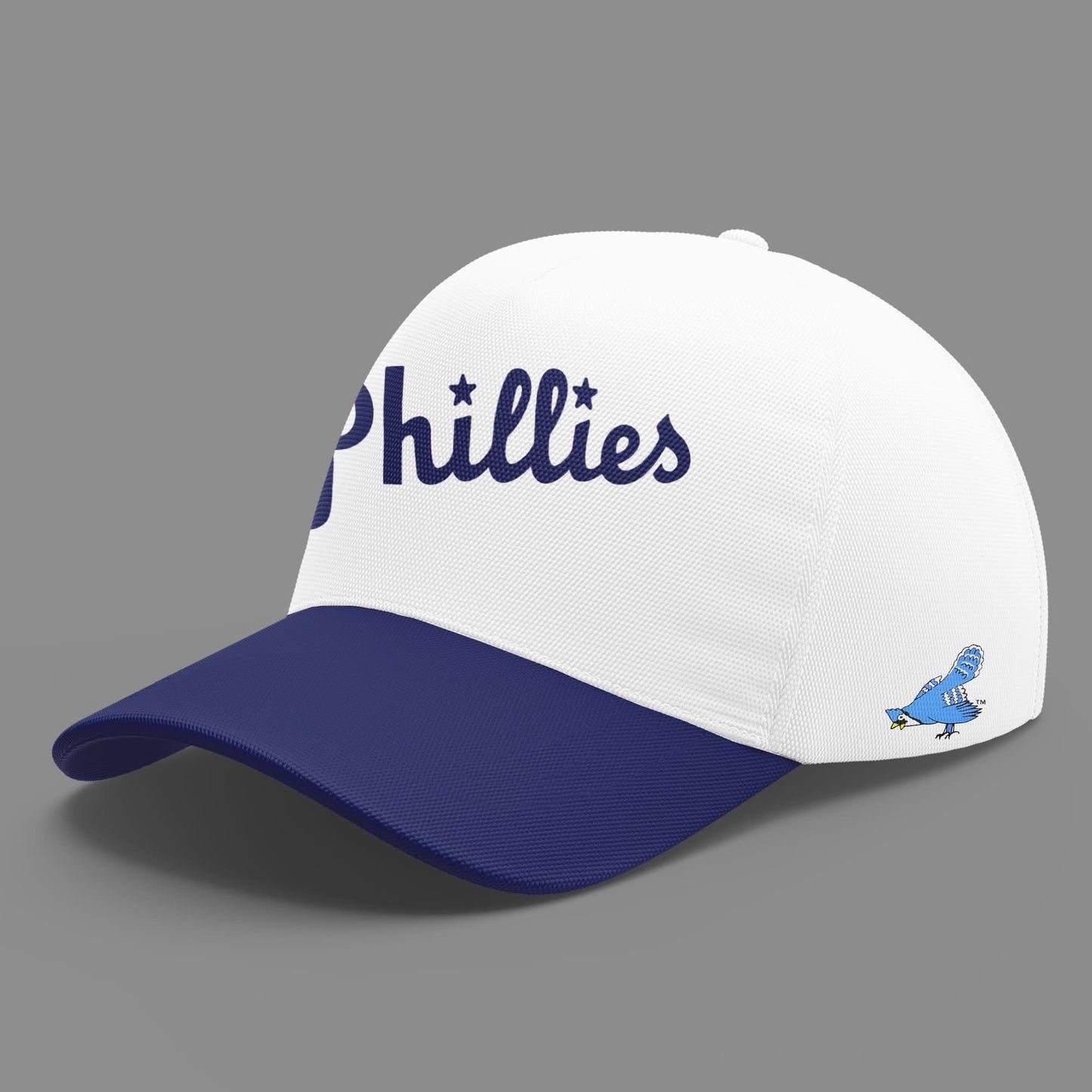 Limited Edition Grey White Blue Blue Jay Logo 40's Hoodie For Fans