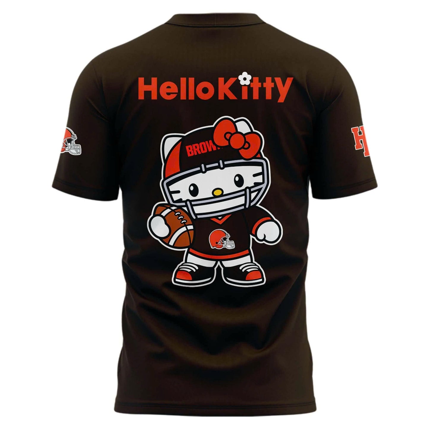 Special New Browns x Hello Kitty Tshirt 2025
