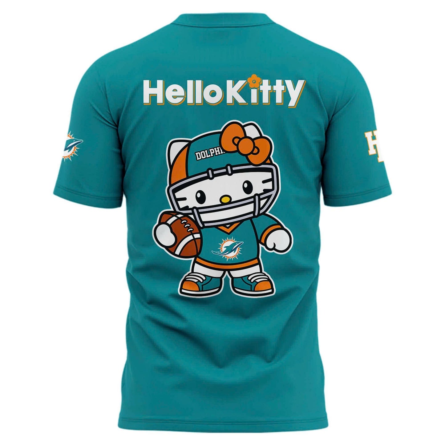 Special New Dolphins x Hello Kitty Tshirt 2025